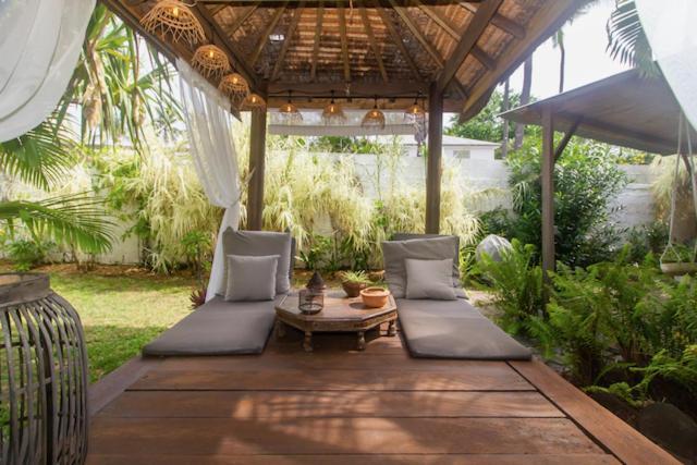 Villa De Charme Proche Plage Et Lagon La Saline Les Bains Exterior foto